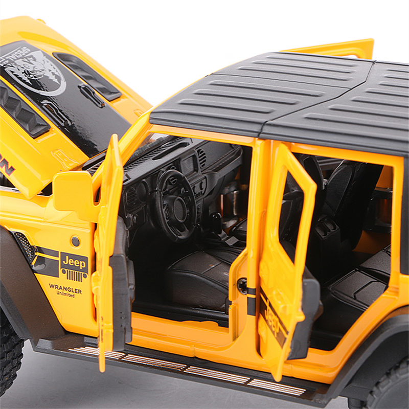 1:22 Jeeps Wrangler Rubicon Al - Kids Toys Jeep avaliação e preço