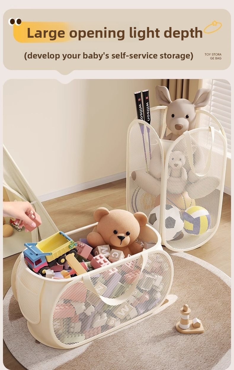 1/2pcs Home Storage For Dirty  - Kids Toys Basket avaliação e preço