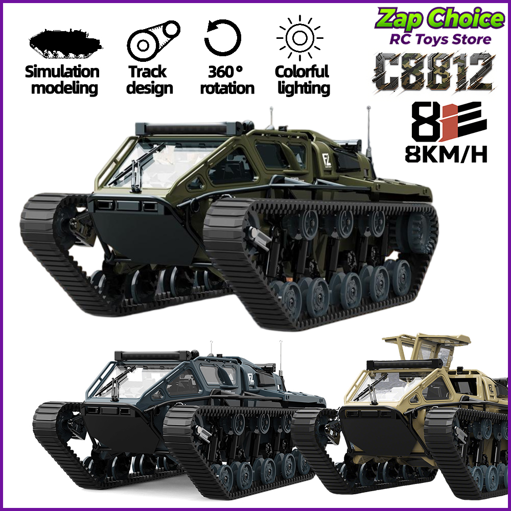 JJRC C8812 1/16 Tracked Tank R - Kids Toys Jeep avaliação e preço