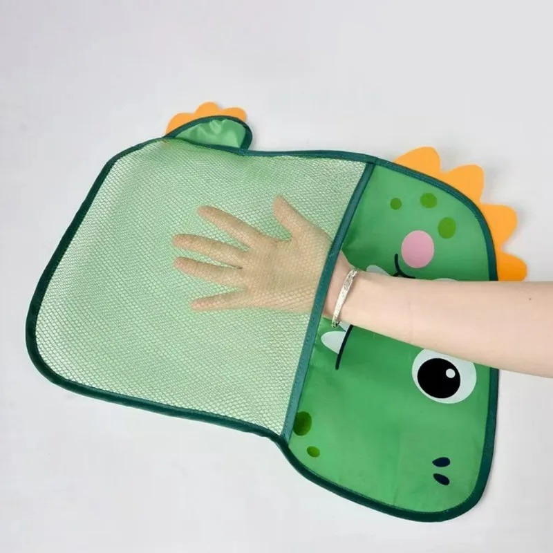 Baby Bathroom Mesh Bag Cartoon - Kids Toys Basket avaliação e preço
