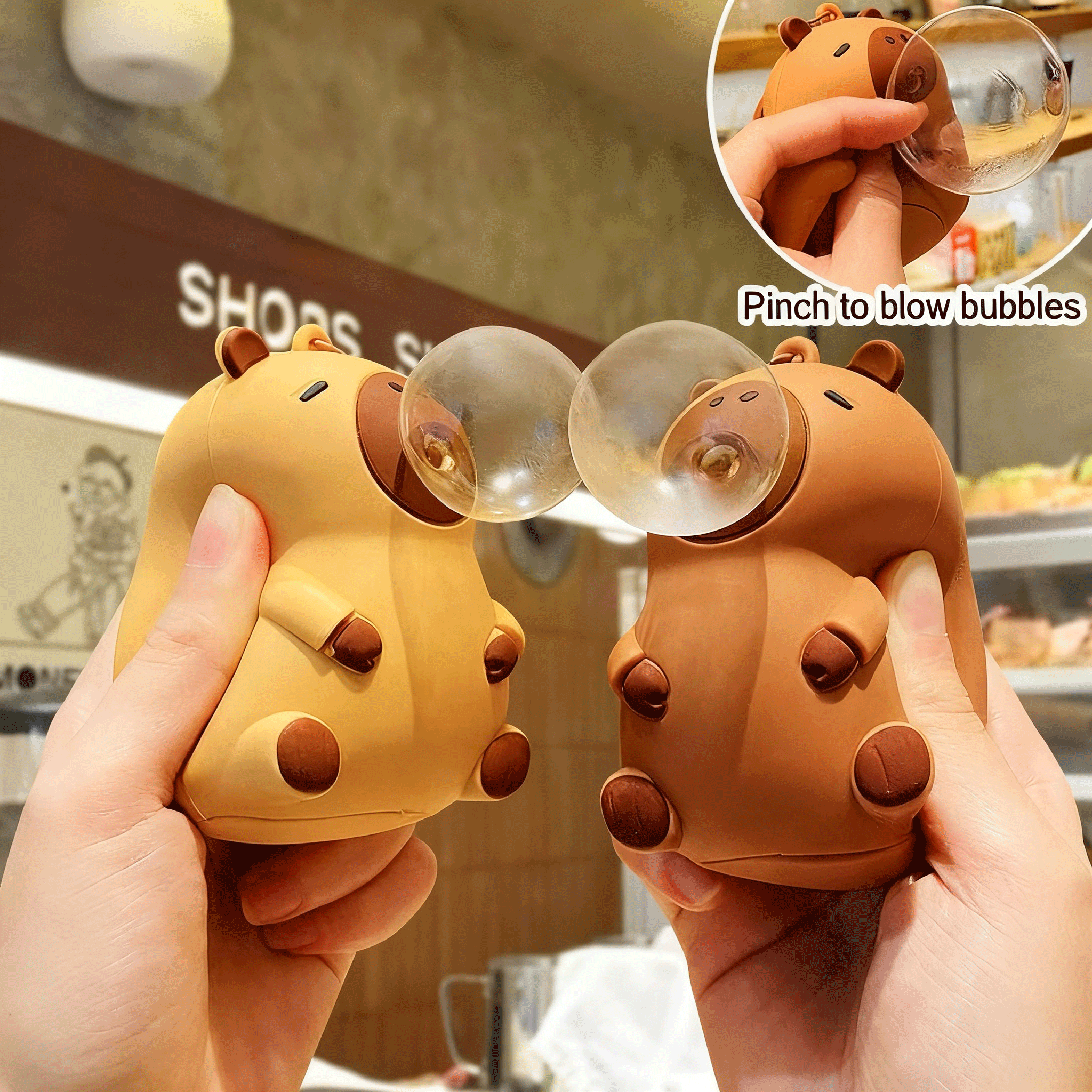 Capybara Doll Pinch Pendant To - Kids Toys Play avaliação e preço