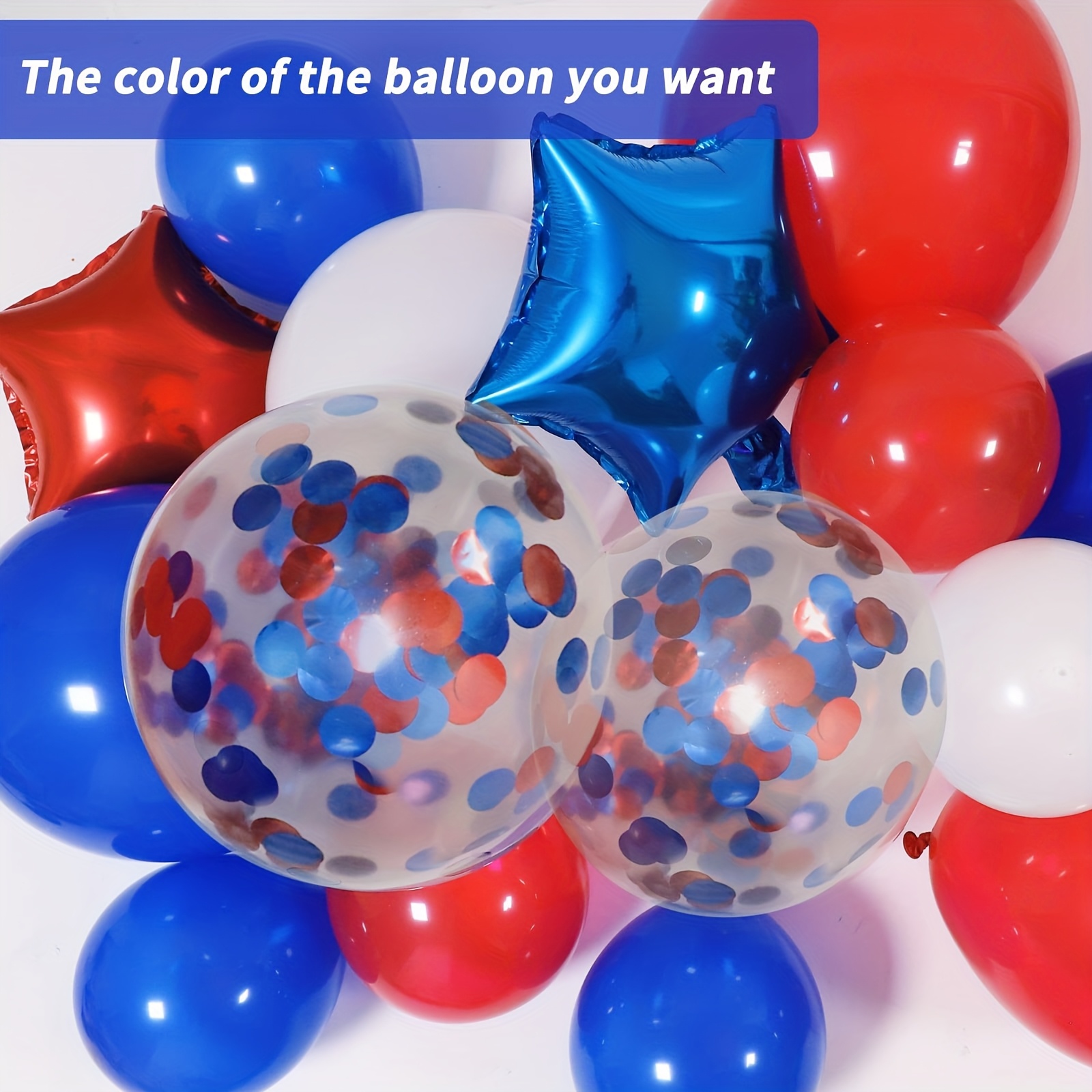 158 Sets Red White Blue Balloo - Water Balloon Set avaliação e preço