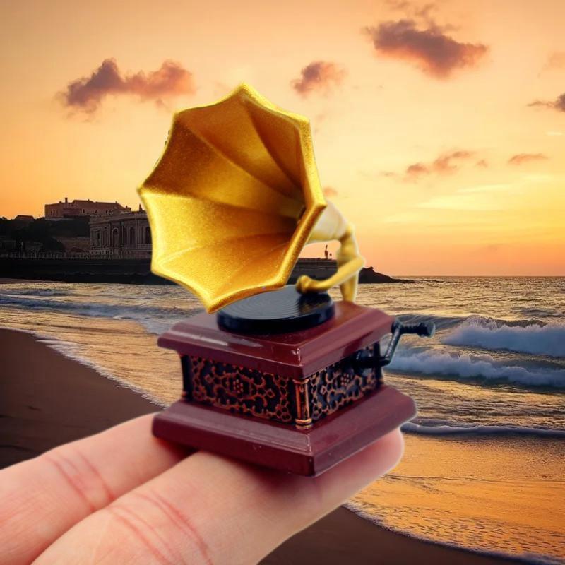 Dollhouse Vintage Phonograph M - Kids Toys Play avaliação e preço