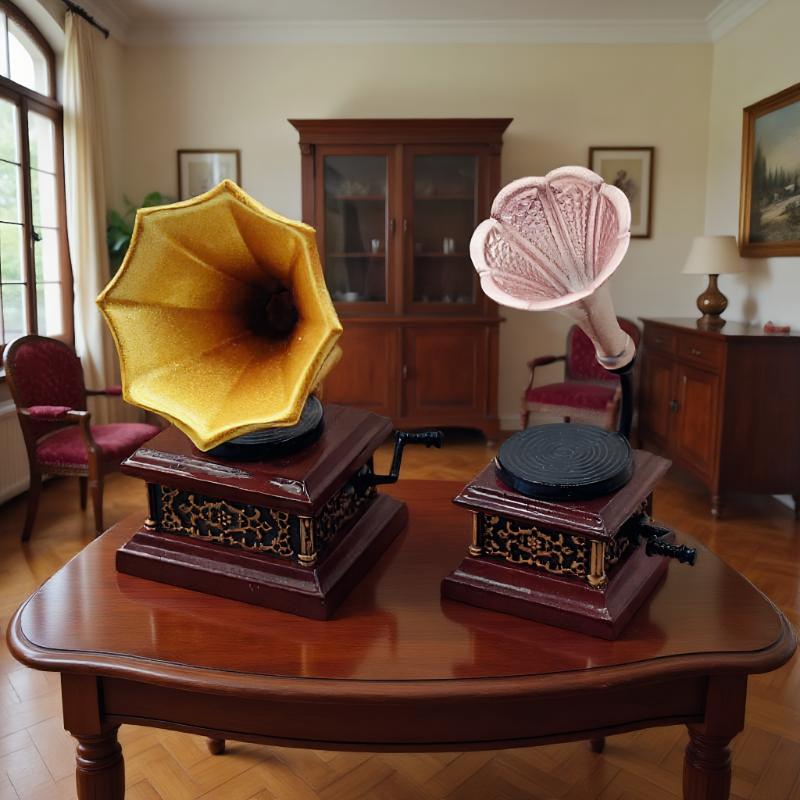 Dollhouse Vintage Phonograph M - Kids Toys Play avaliação e preço