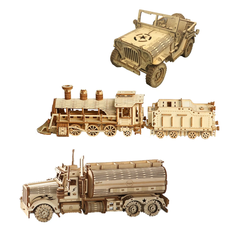 3D Puzzles Movable Classic Ste - Kids Toys Jeep avaliação e preço