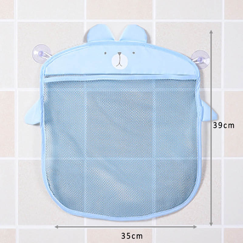 Baby Bathroom Mesh Bag Sucker  - Kids Toys Basket avaliação e preço
