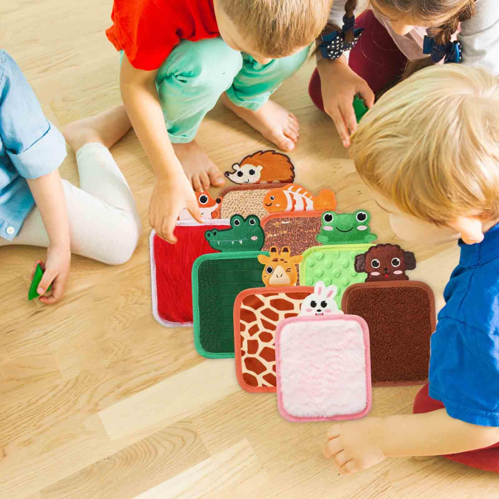 8x Sensory Mats Animal Sensory - Kids Toys Shop avaliação e preço