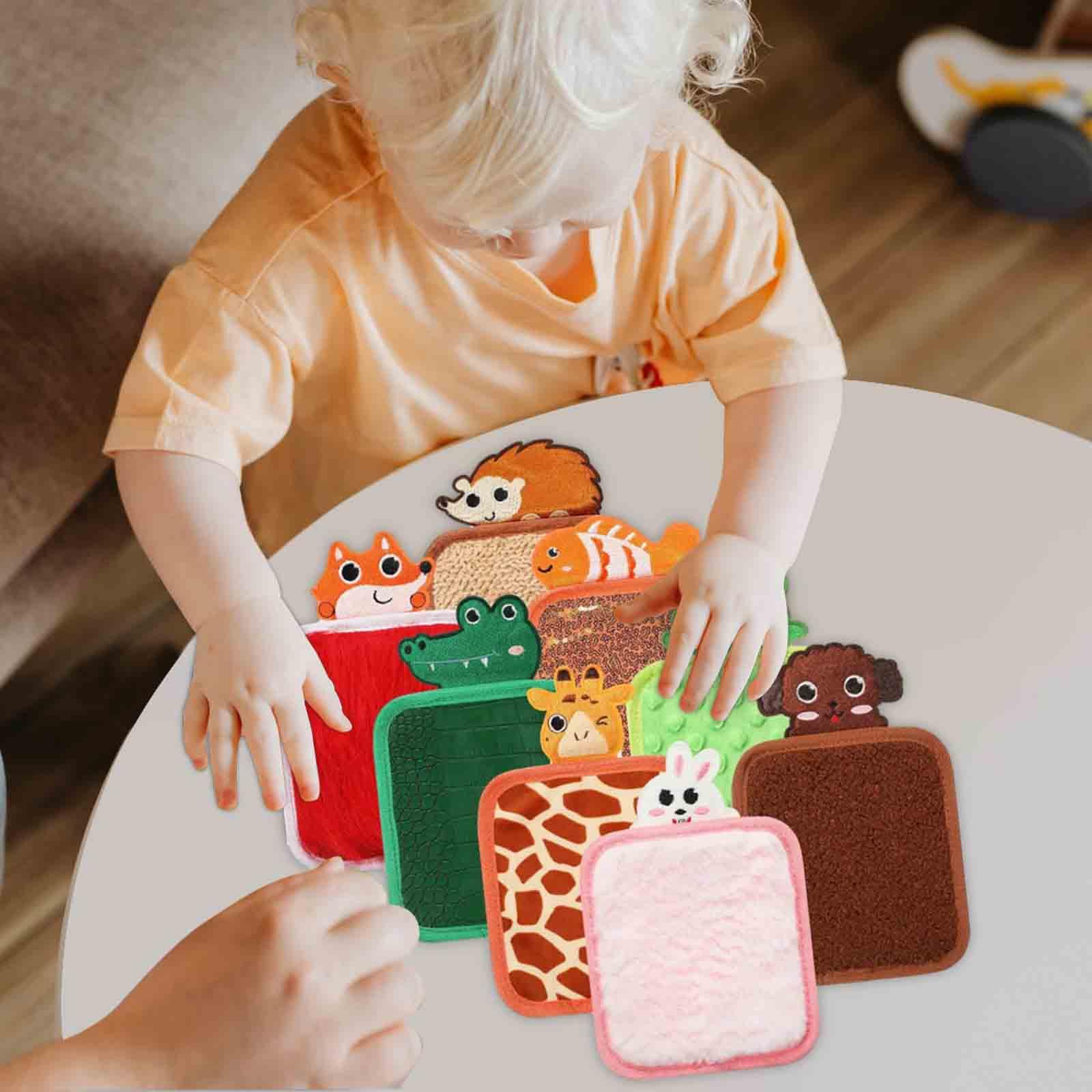 8x Sensory Mats Animal Sensory - Kids Toys Shop avaliação e preço