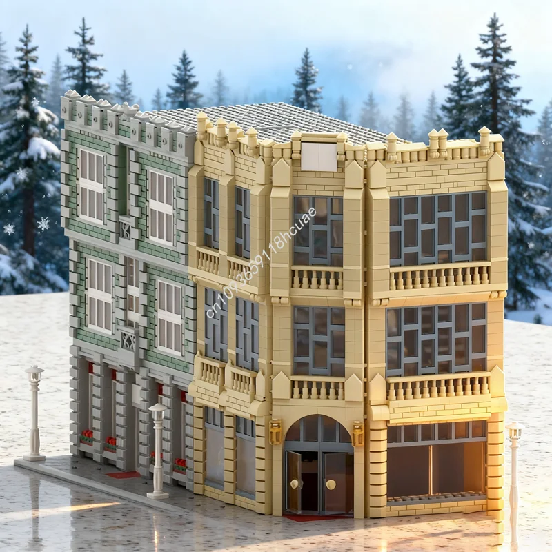 5046pcs MOC Department Store E - Kids Toys Exhibition avaliação e preço