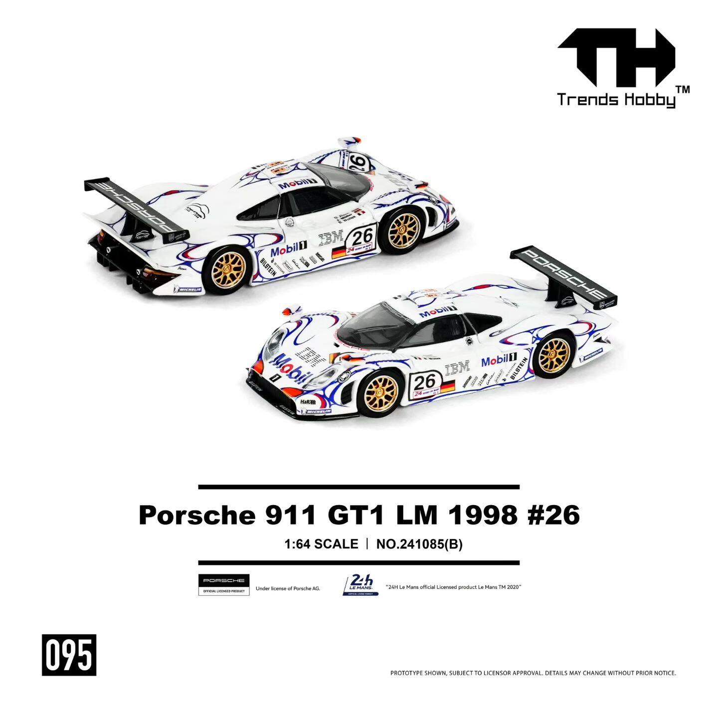 TH-Trends Hobby 1/64 095 911 G - Kids Toys Car avaliação e preço