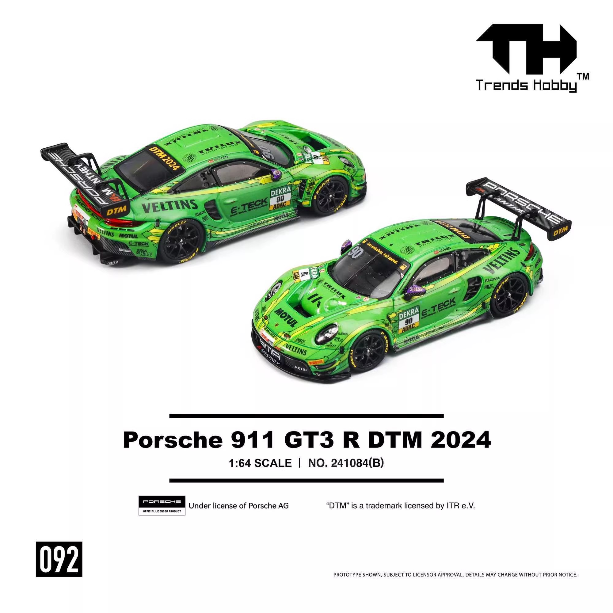 TH-Trends Hobby 1/64 095 911 G - Kids Toys Car avaliação e preço