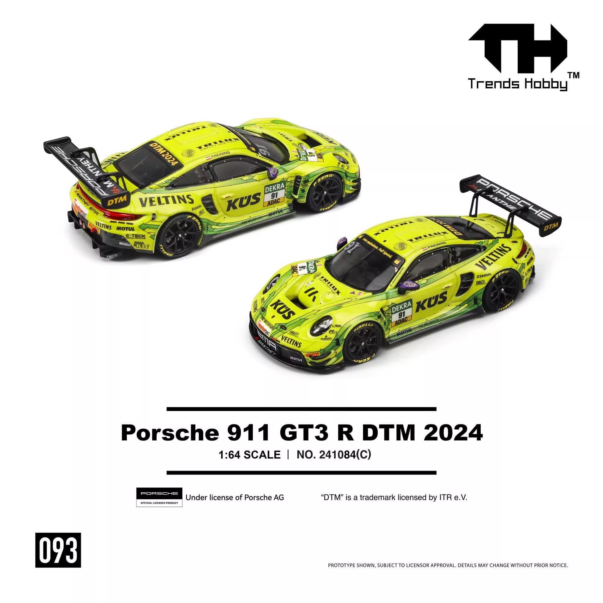 TH-Trends Hobby 1/64 095 911 G - Kids Toys Car avaliação e preço