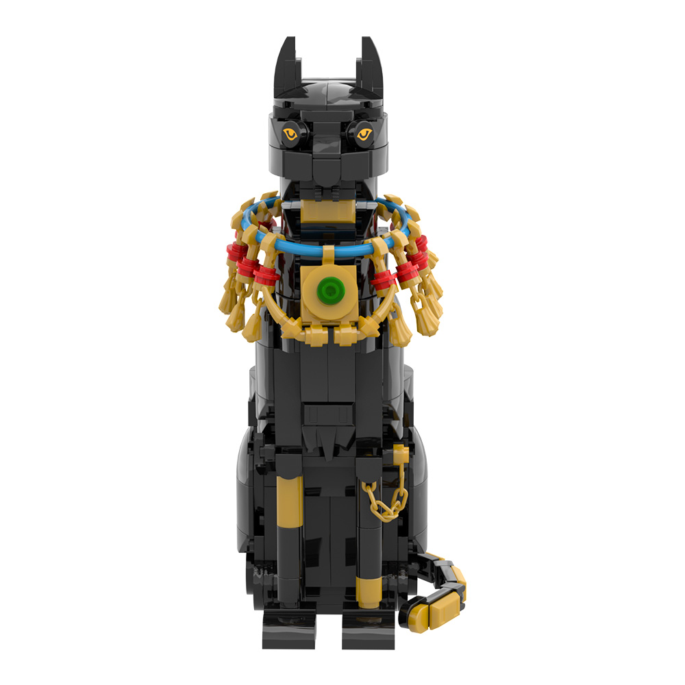 MOC Egypt Cat Building Blocks  - Kids Toys Egypt avaliação e preço