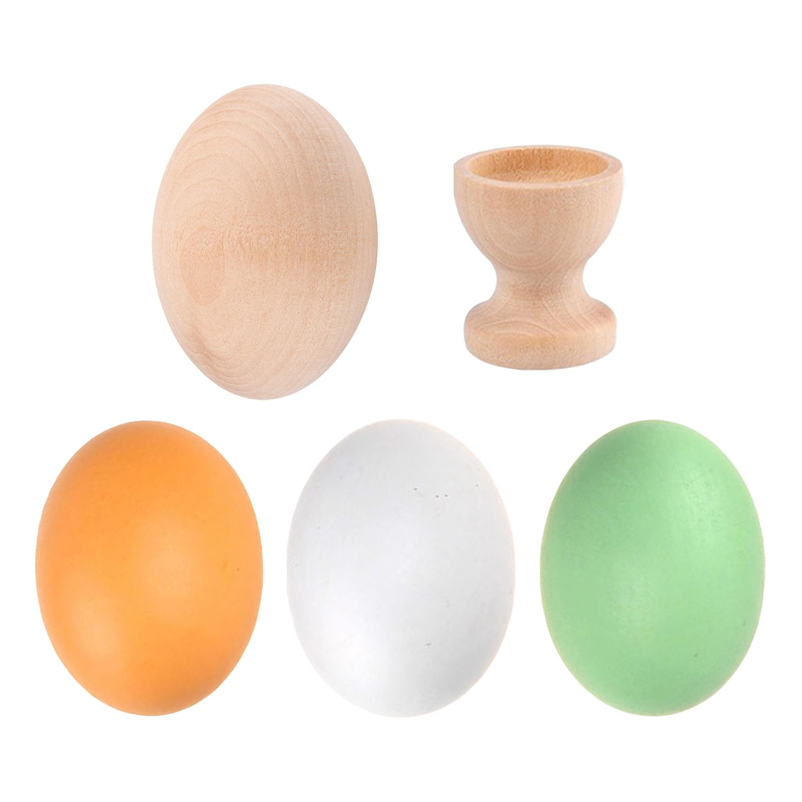Wooden Easter Egg Party Suppli - Kids Toys Easter avaliação e preço