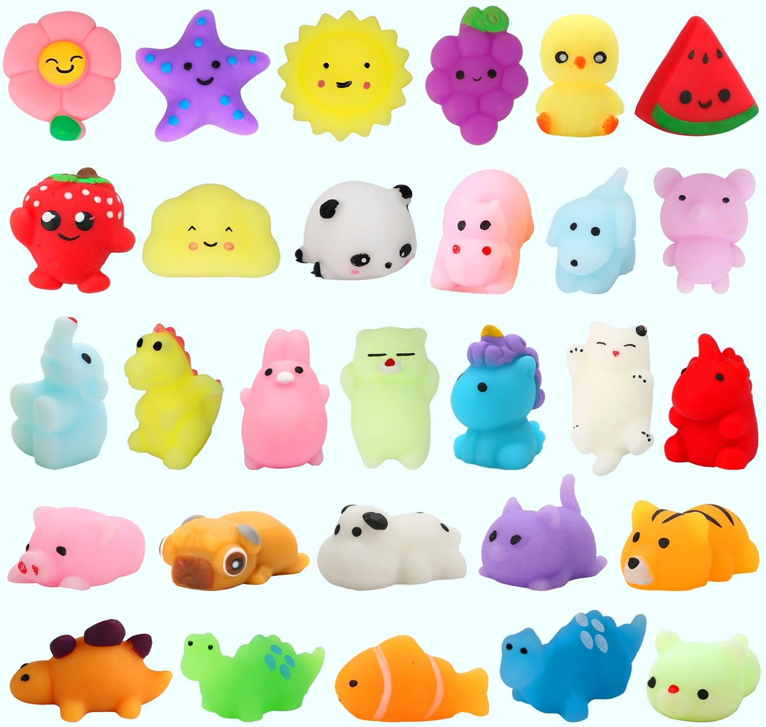 30 Pack Squishy Toys, Kawaii S - Kids' Toys avaliação e preço