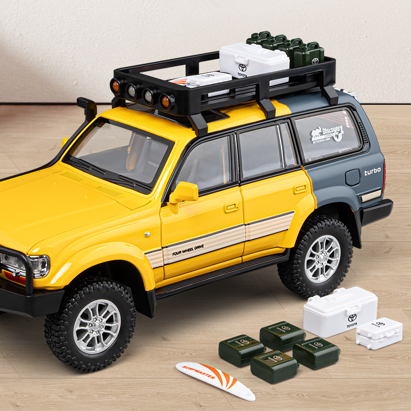 1/24 Toyota Land Cruiser LC80  - Kids Toys Jeep avaliação e preço