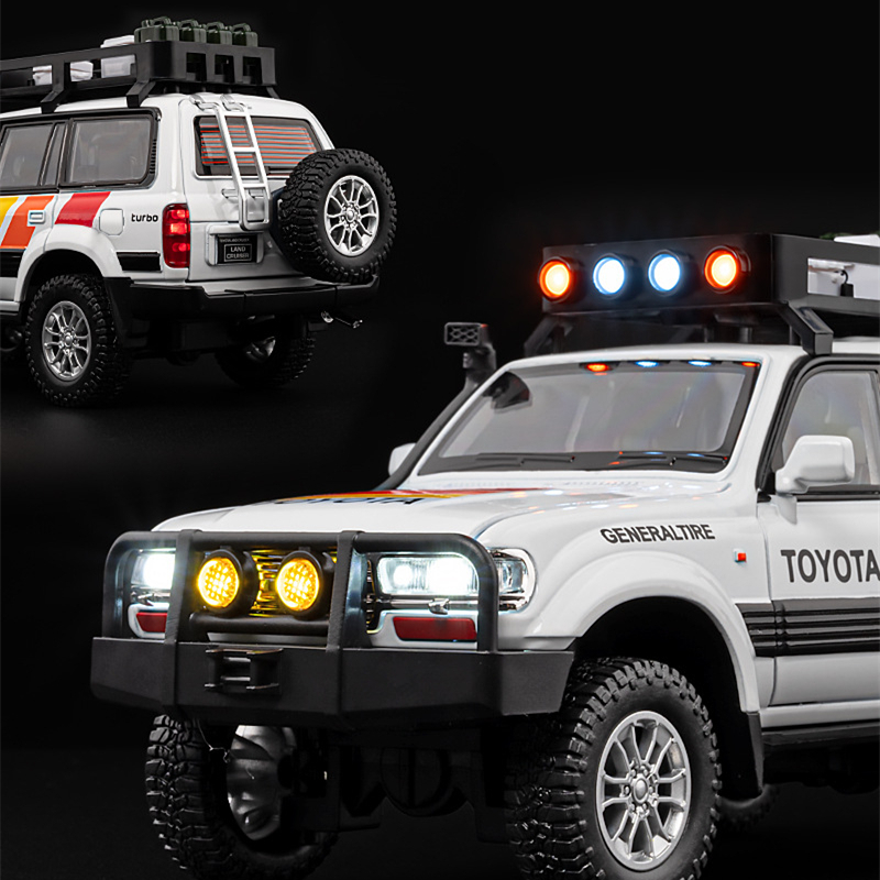 1/24 Toyota Land Cruiser LC80  - Kids Toys Jeep avaliação e preço
