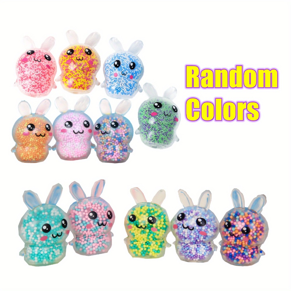 1/6pcs Squishy Bunny Stress Ba - Kids Toys Basket avaliação e preço
