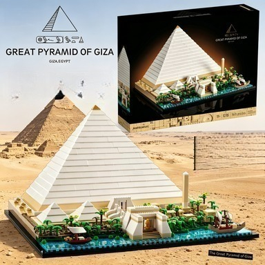 Bandai 21058 of Giza Building  - Kids Toys Egypt avaliação e preço