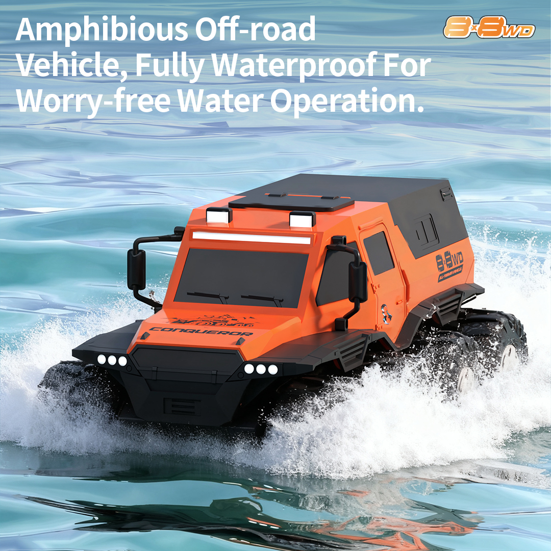 Y1804 RC Car 2.4G 4WD Amphibio - Kids Toys Jeep avaliação e preço