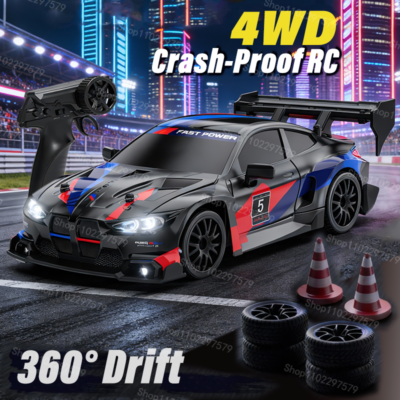 New 4WD 1:24 Scale RC Drift Ca - Kid Toys And More avaliação e preço