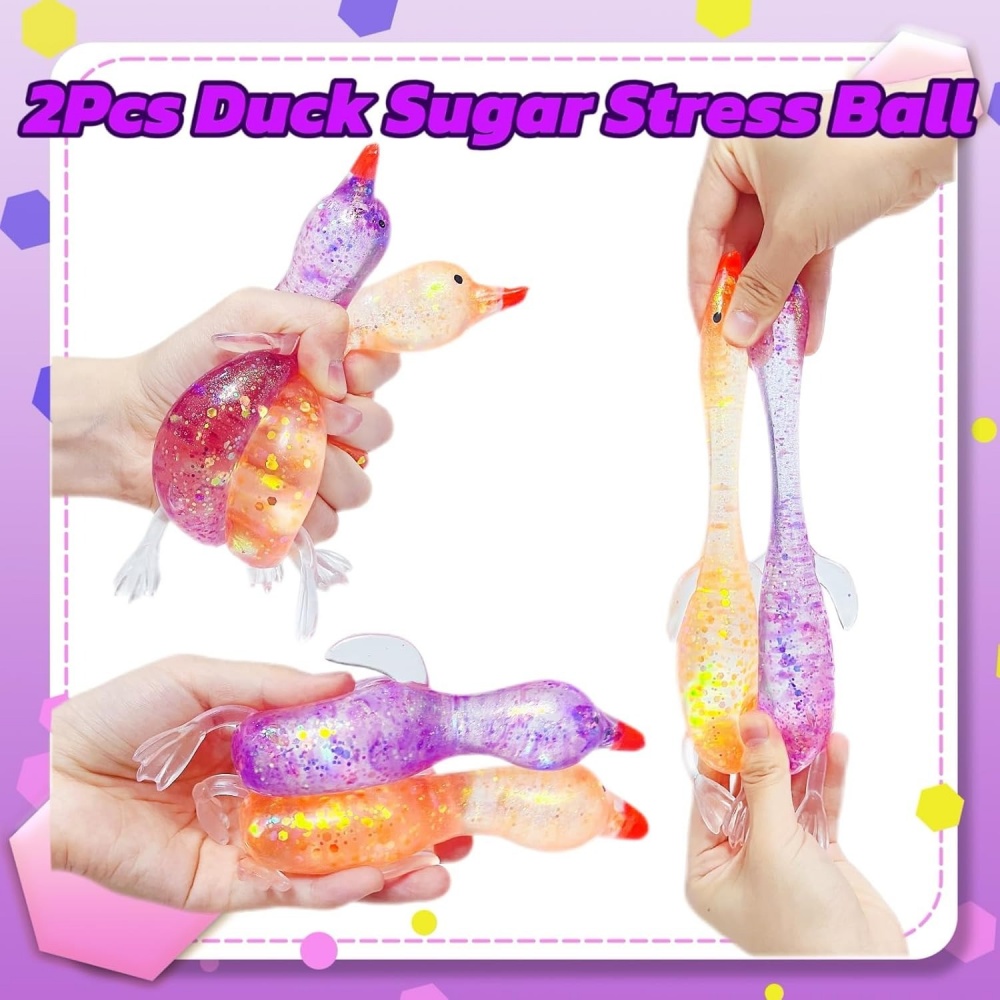 Duck Sugar Stress Ball Squishy - Kids Toys Basket avaliação e preço