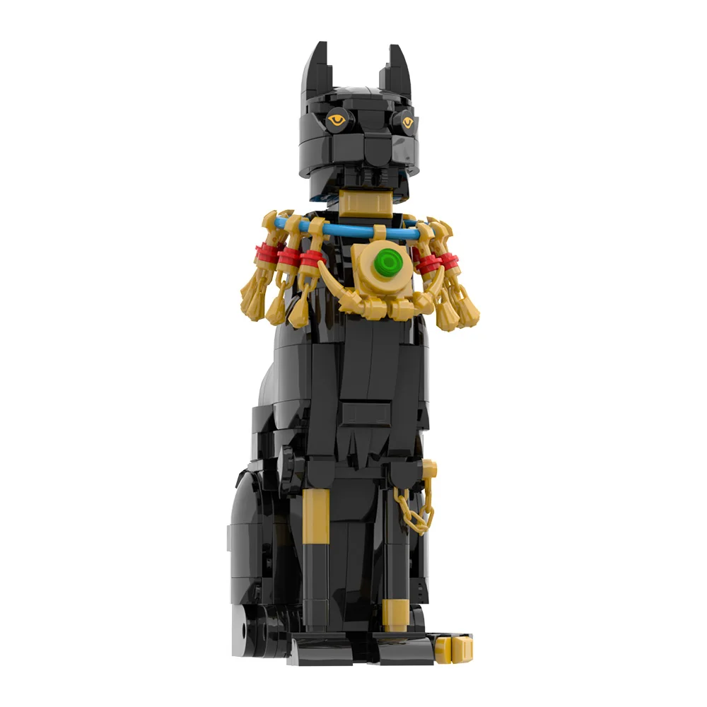 Gobricks MOC Egypt Cat Buildin - Kids Toys Egypt avaliação e preço