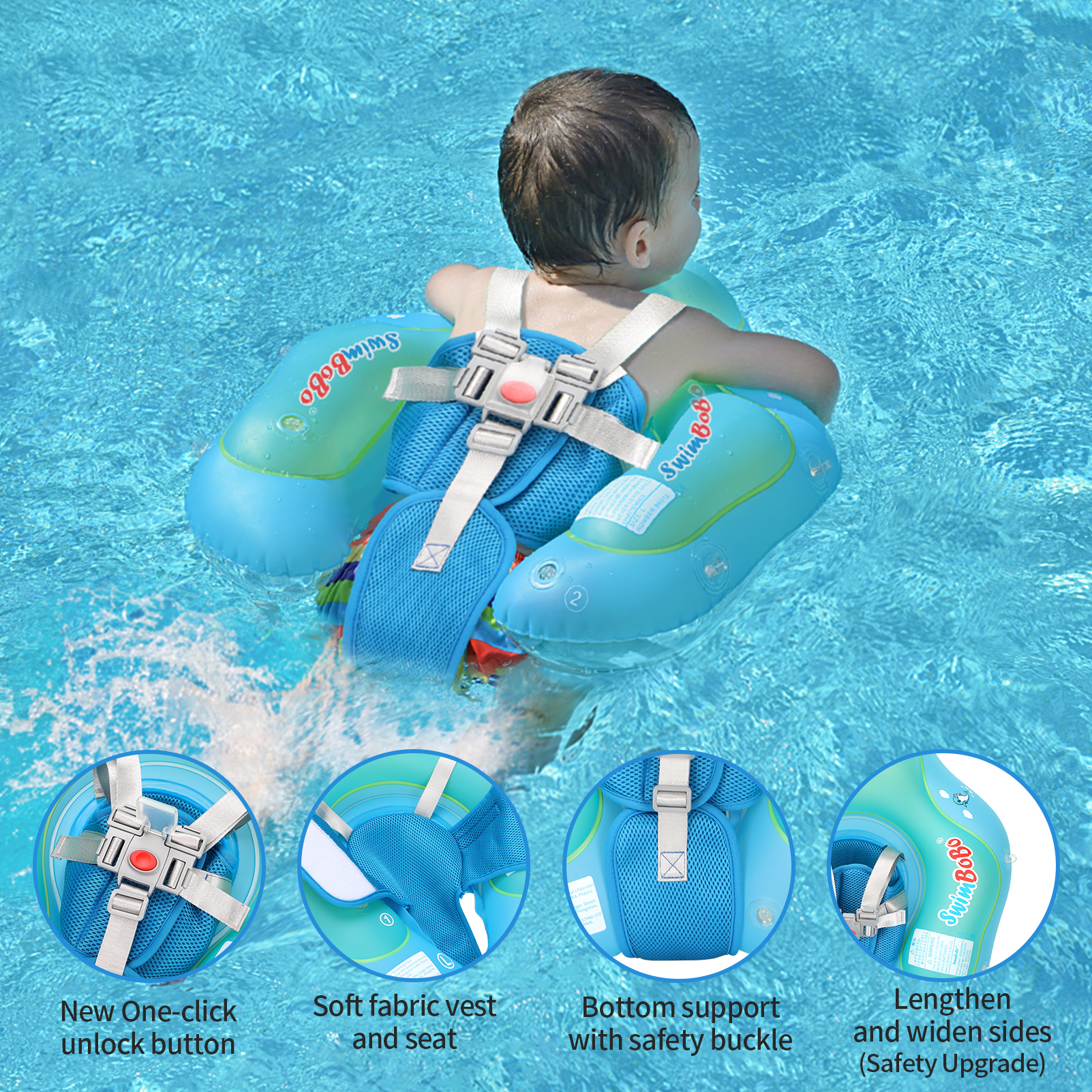 Swimbobo New Upgrades Mesh Mor - Kid Toys And More avaliação e preço