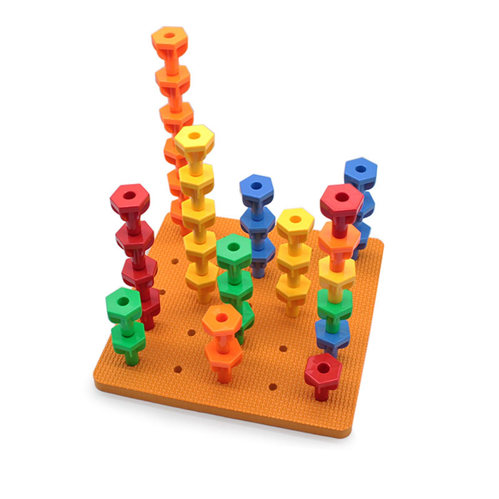 Stacking Pegboard Set Early Le - Kids Toys Shop avaliação e preço