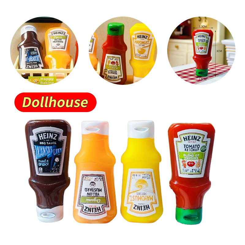 4Pcs Dollhouse Miniature Straw - Kids Toys Home avaliação e preço