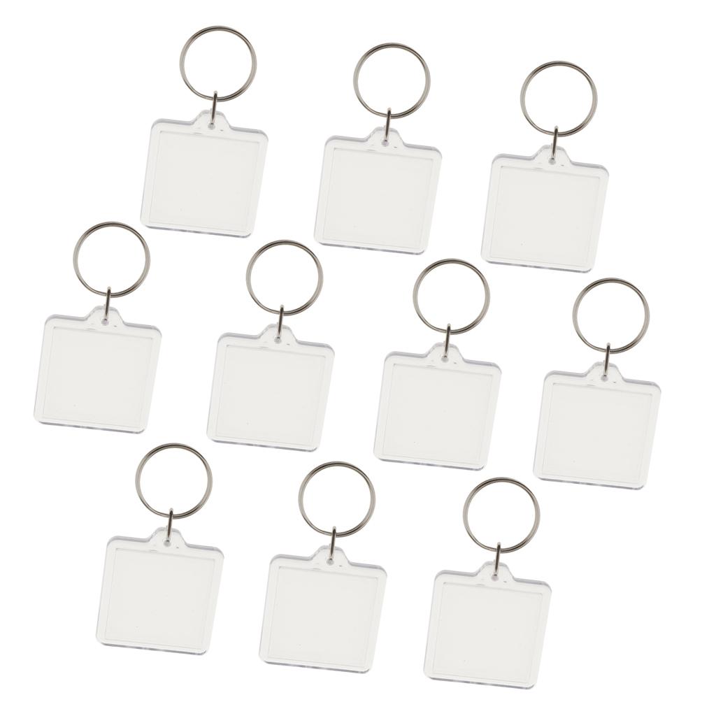 Acrylic Keychain Clear Key Rin - Kids Toys Shop avaliação e preço