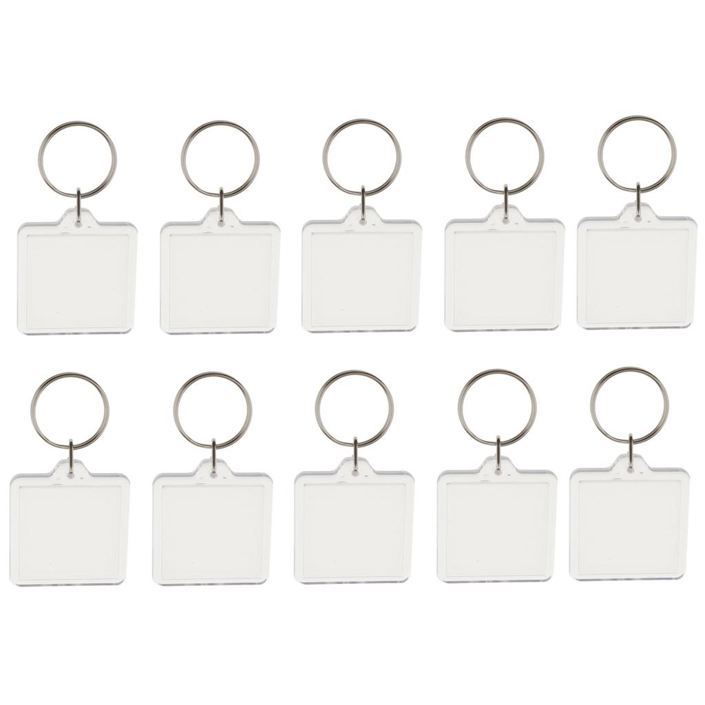 Acrylic Keychain Clear Key Rin - Kids Toys Shop avaliação e preço