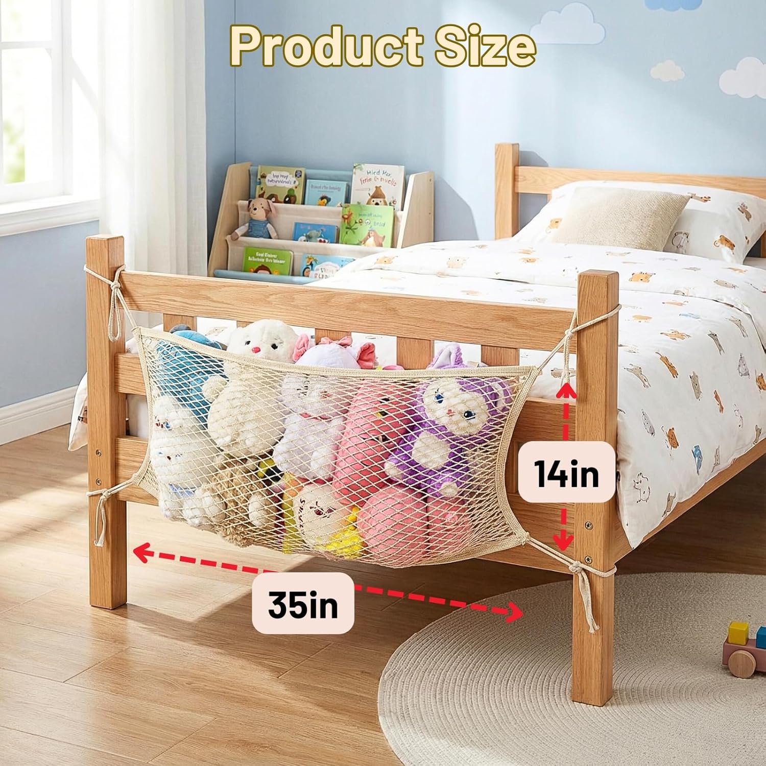 Stuffed Animal Storage Net for - Kids' Toys avaliação e preço