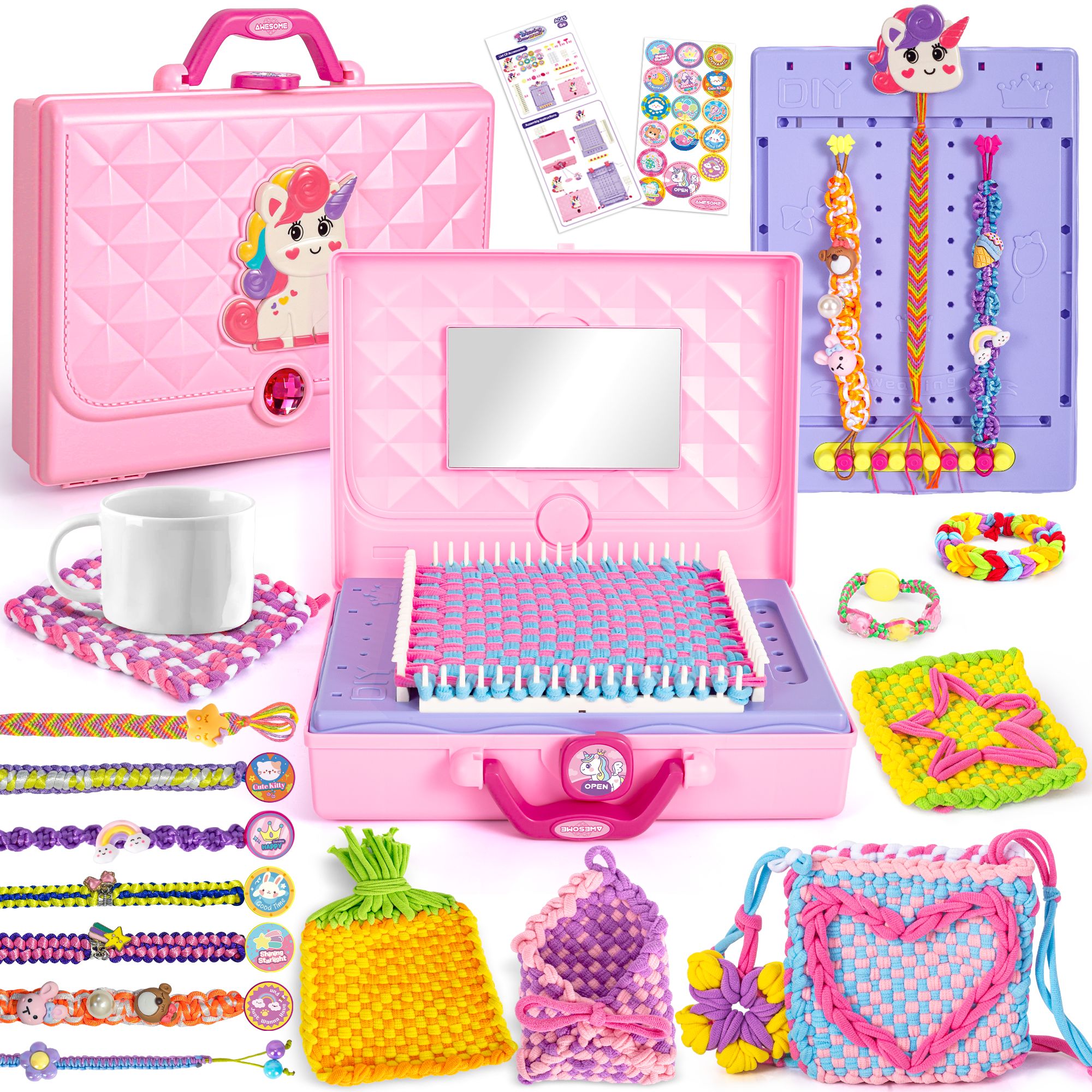 2 in 1 400 Pcs Friendship Brac - Kid Toys And More avaliação e preço