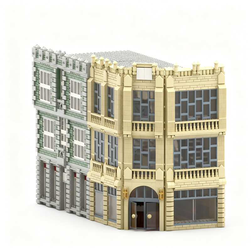 5046pcs MOC Department Store E - Kids Toys Exhibition avaliação e preço