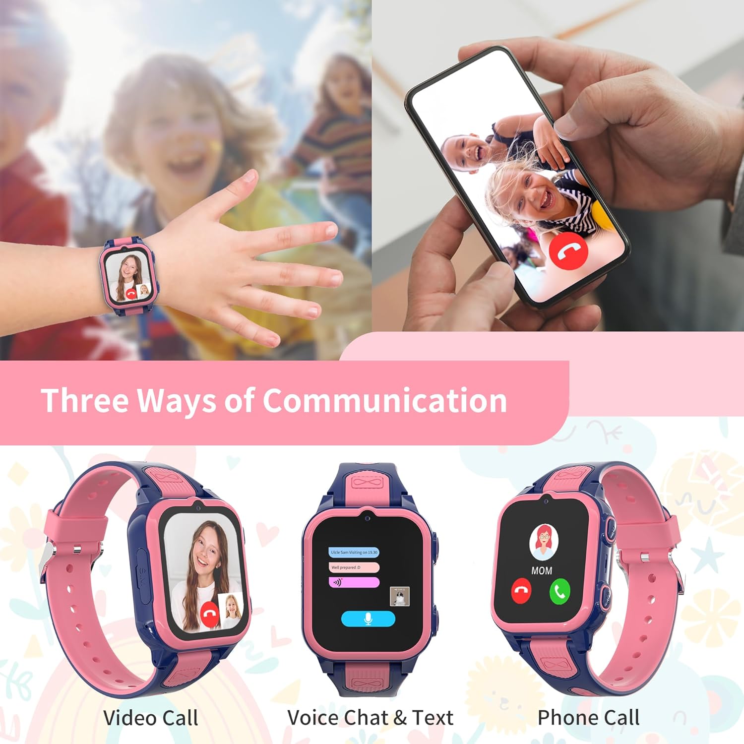 4G Kids Smart Watch with GPS T - Kids Smartwatch Gps avaliação e preço