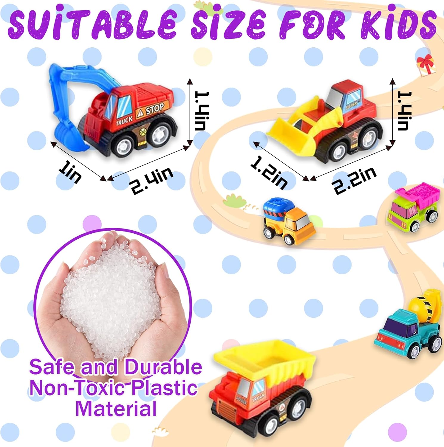 12pcs Pull Back Cars Truck Veh - Kids Toys Car avaliação e preço
