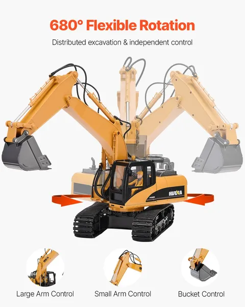 Remote Control Excavator Toy 1 - Kids' Toys avaliação e preço