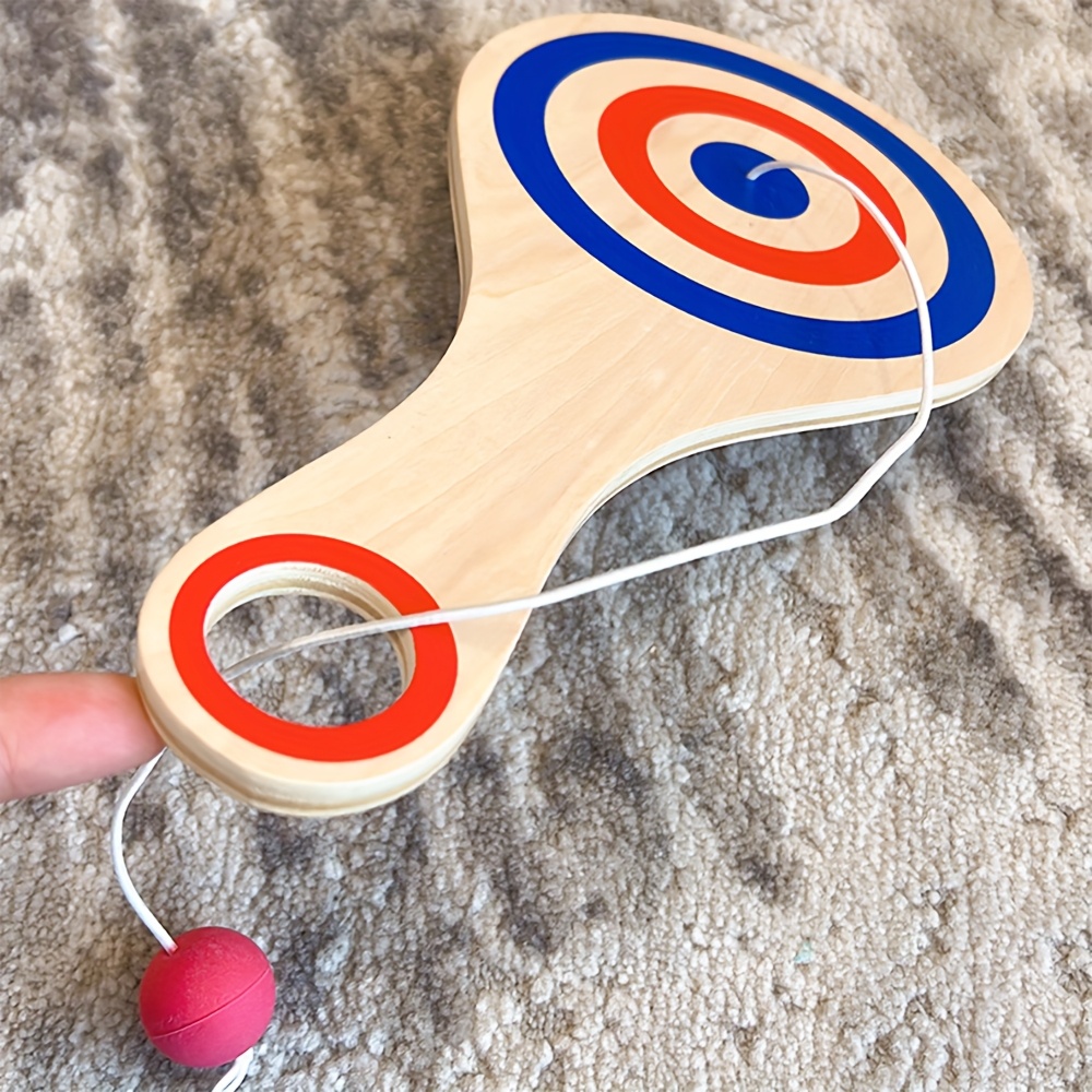 1pc Wooden Target Ball with El - Kids Toys And Games avaliação e preço