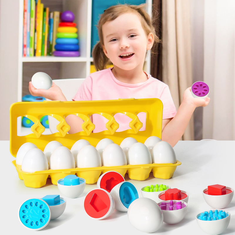 Eggs Screws 3D Puzzle Montesso - Kids Toys Easter avaliação e preço