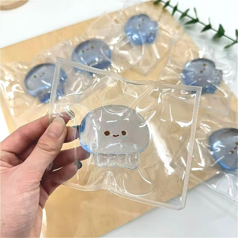 1PC Cute Jellyfish Squishy Toy - Kids Toys Easter avaliação e preço