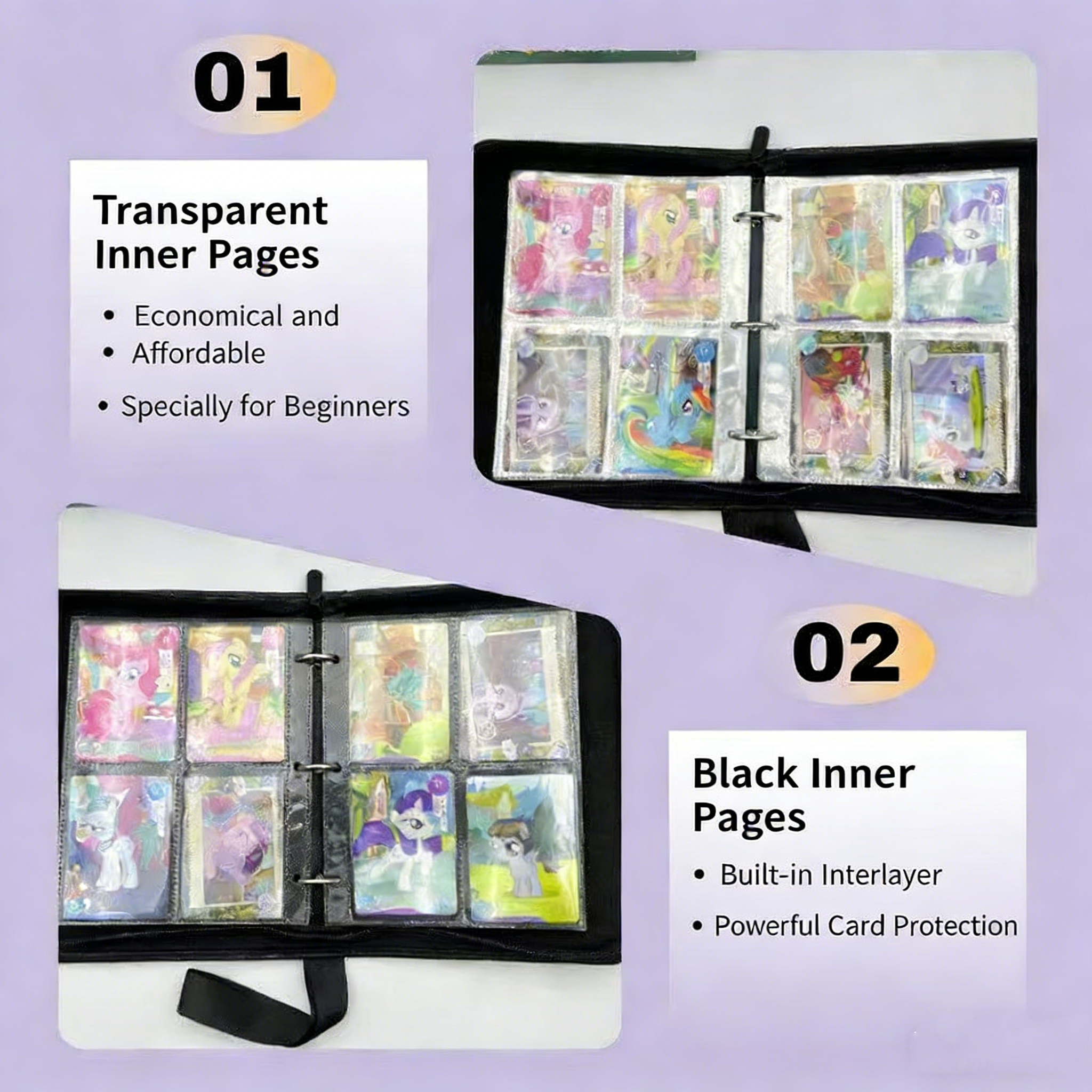 400pcs My Little Pony Card Alb - Kids Toys Png avaliação e preço