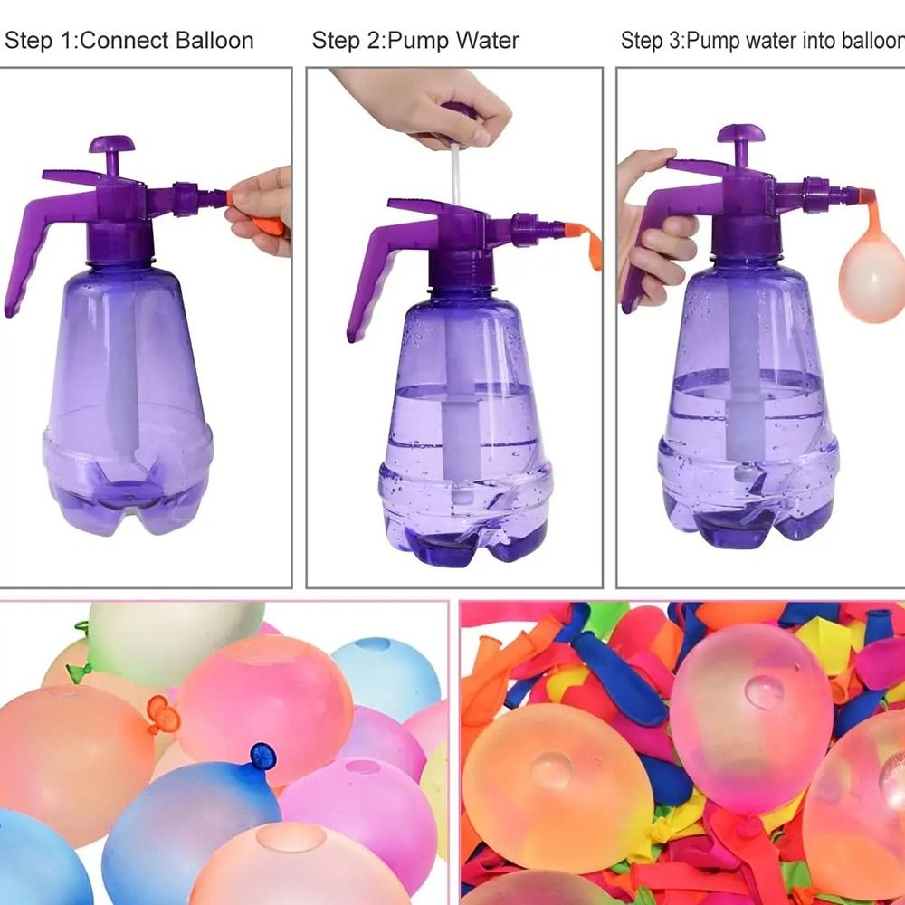 New Portable Air Water Bomb Ba - Water Balloon Set avaliação e preço