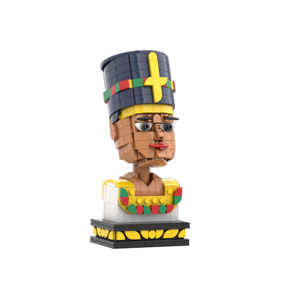 MOC Nefertiti Egypt queen Buil - Kids Toys Egypt avaliação e preço
