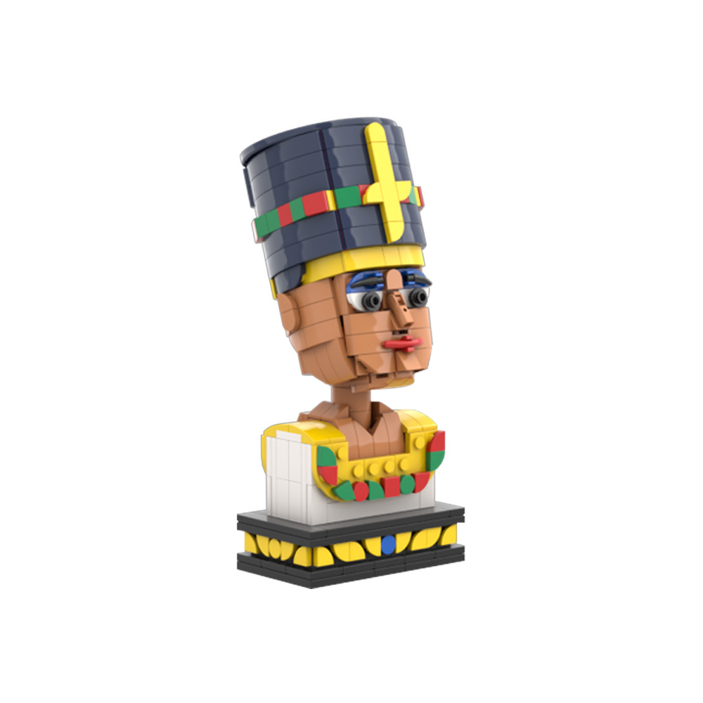 MOC Nefertiti Egypt queen Buil - Kids Toys Egypt avaliação e preço