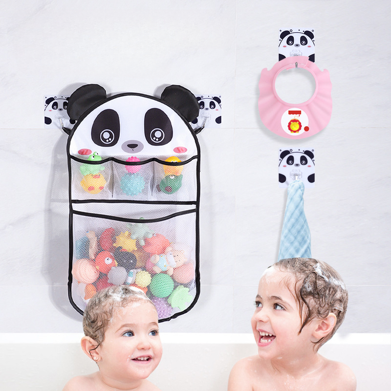 Cartoon Shower Hanging Basket  - Kids Toys Basket avaliação e preço