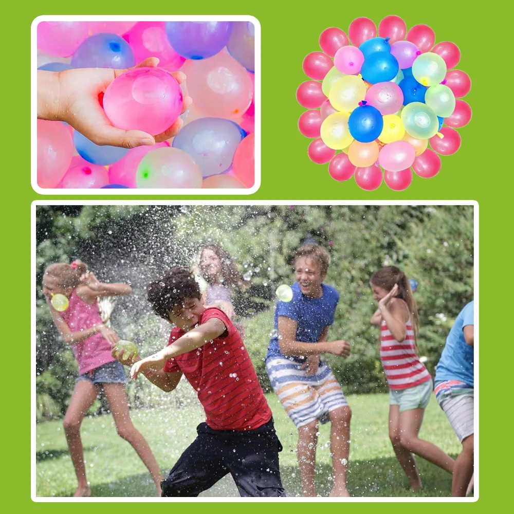 111Pcs Funny Water Polo Ball B - Water Balloon Set avaliação e preço