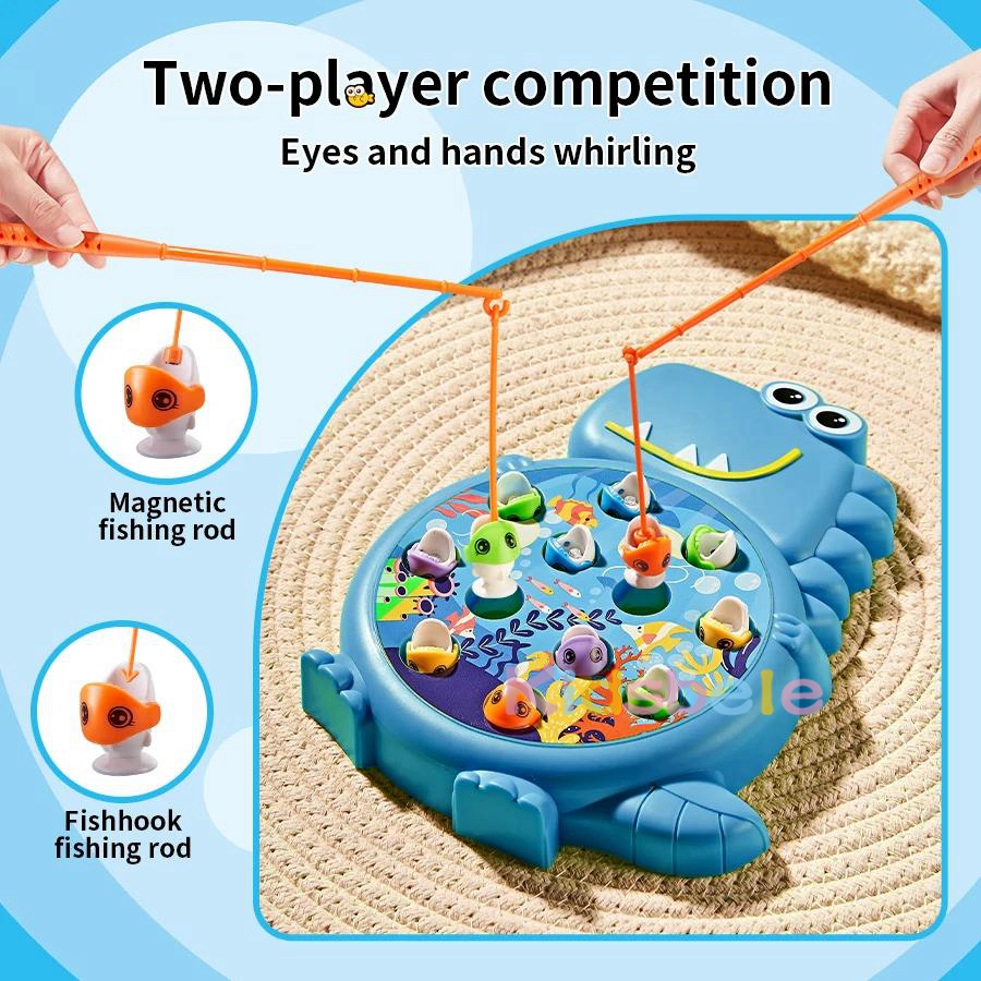 Classic Magnetic Fishing Game  - Kids Toys Entertainer avaliação e preço