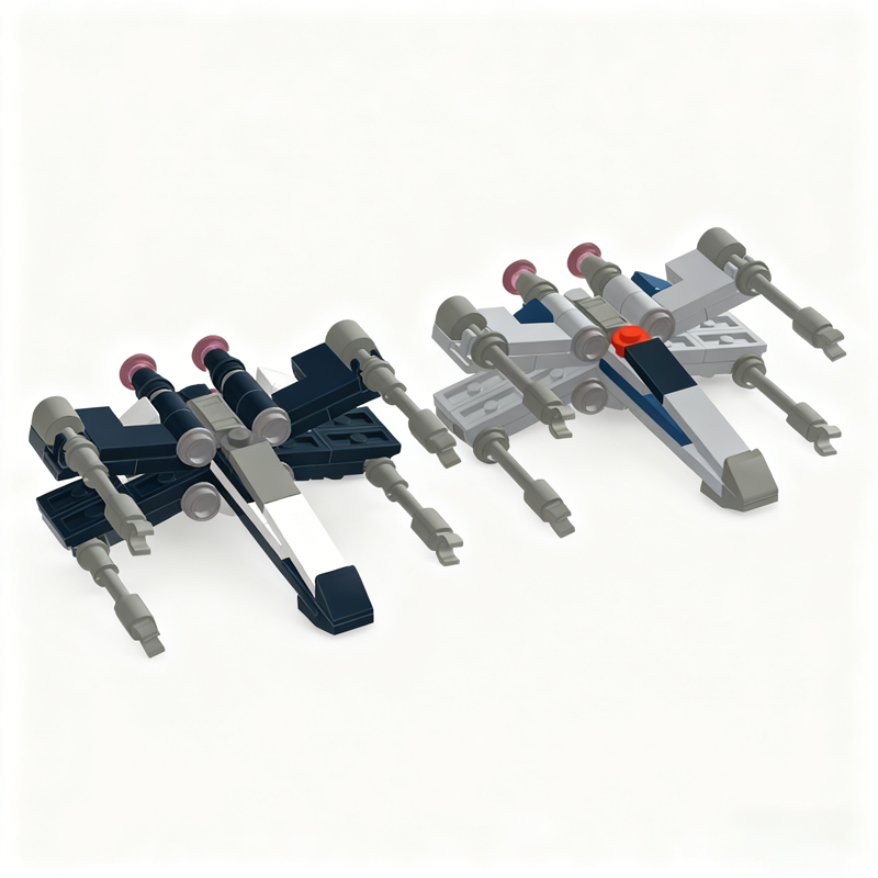 700pcs MOC Star Battle T X Win - Kids Toys Start With X avaliação e preço