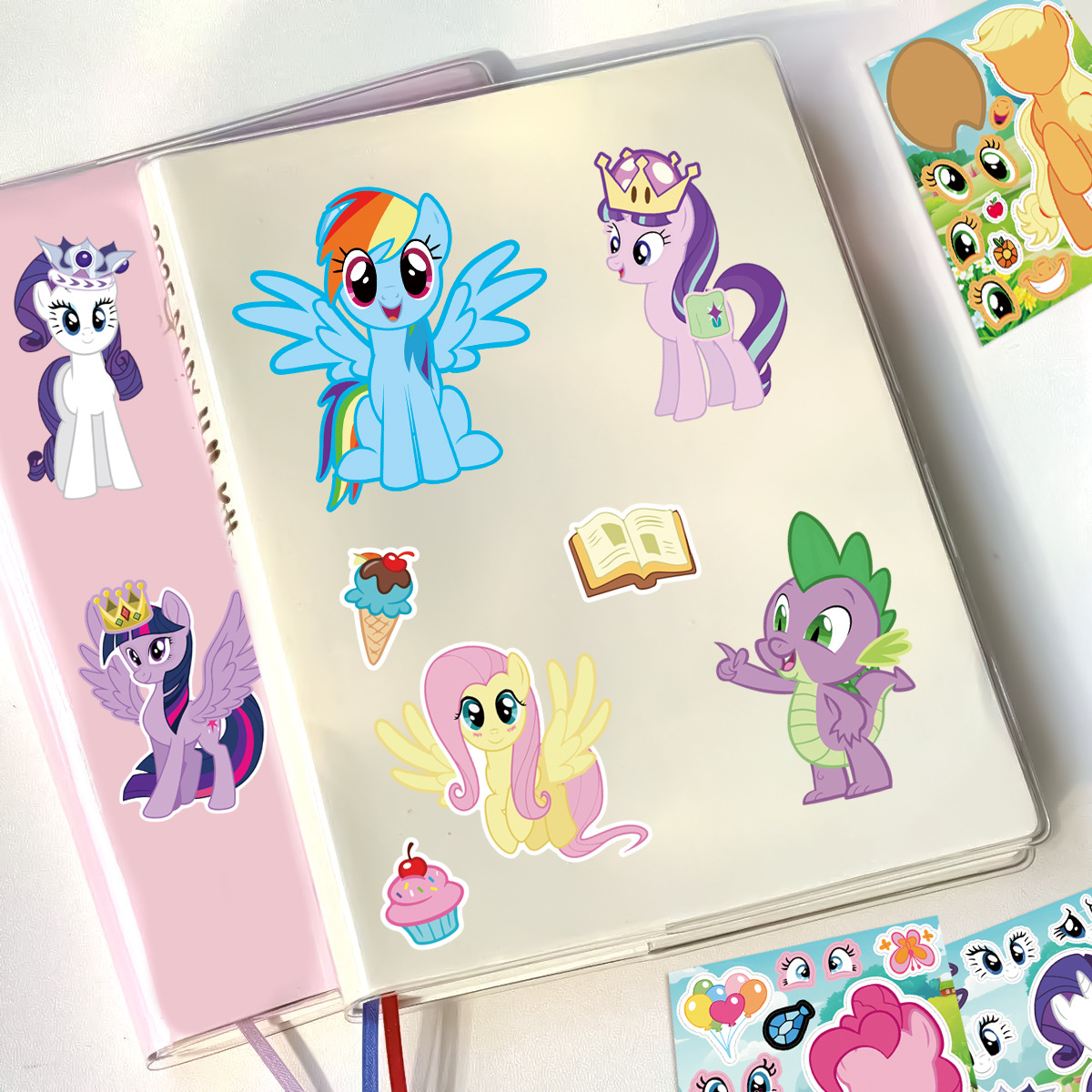 8/16PCS My Little Pony Sticker - Kids Toys Png avaliação e preço